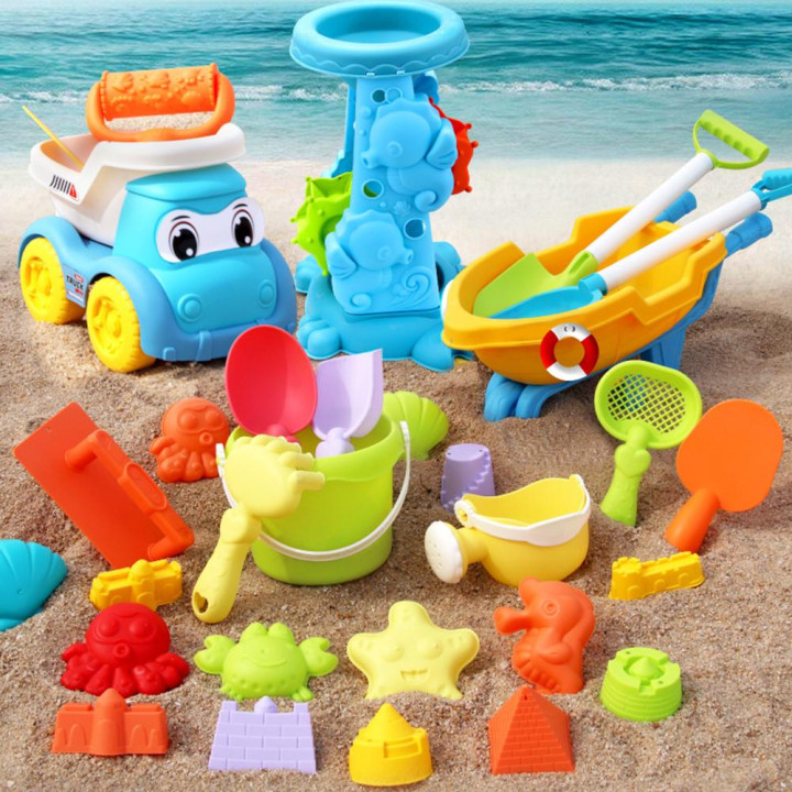 Juguetes de playa para niños con cubo y pala | Prologyc.es