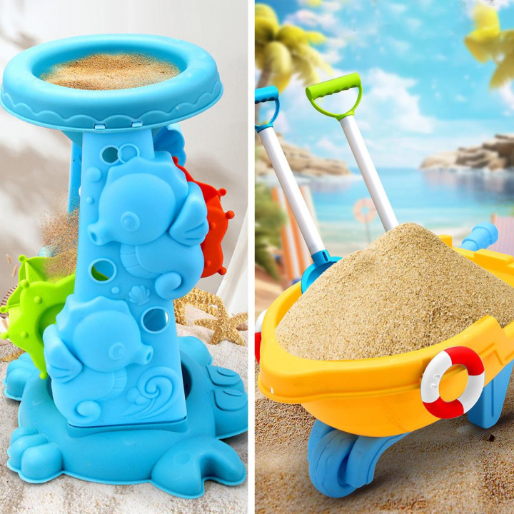 Juguetes de playa para niños con cubo y pala | Prologyc.es