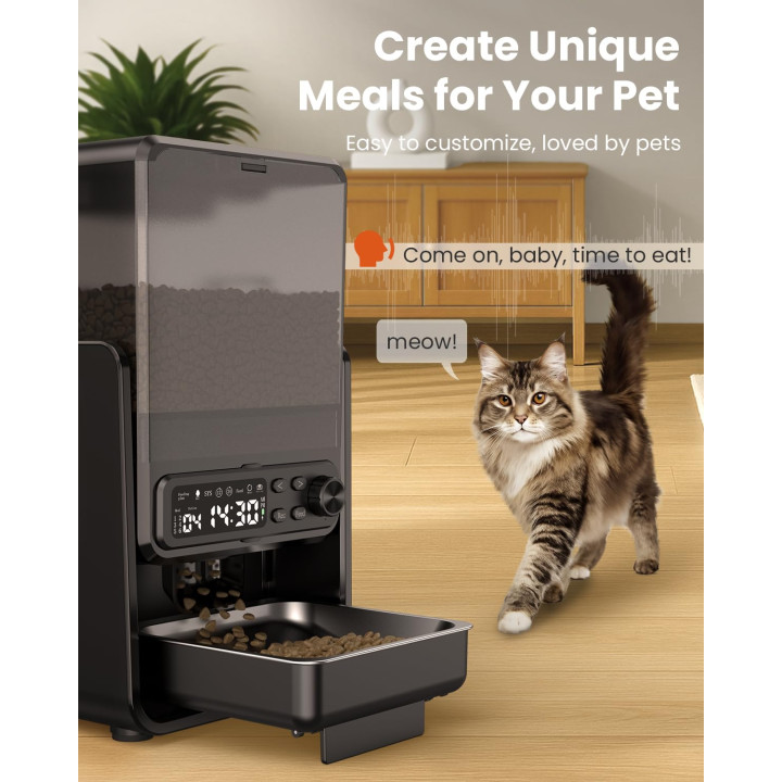 Comedero automático WiFi 5G para gatos 5L | Prologyc.es