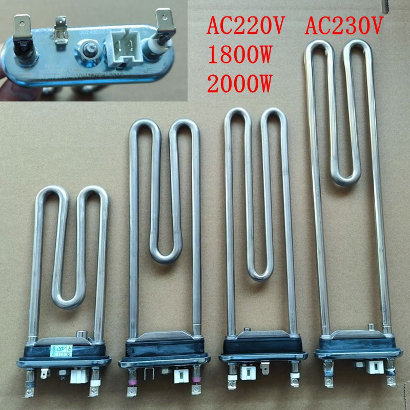 Tubo Calefactor Lavadora Samsung 2000W 230V Resistencia | Prologyc