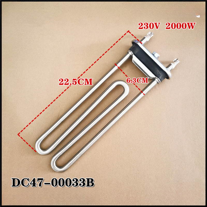 Tubo Calefactor Lavadora Samsung DC47-00033B 2000W 230V | Prologyc