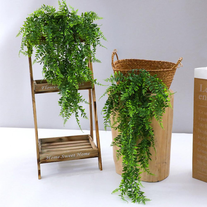 Planta Artificial Colgante Helecho 90CM Decorativa | prologyc.es