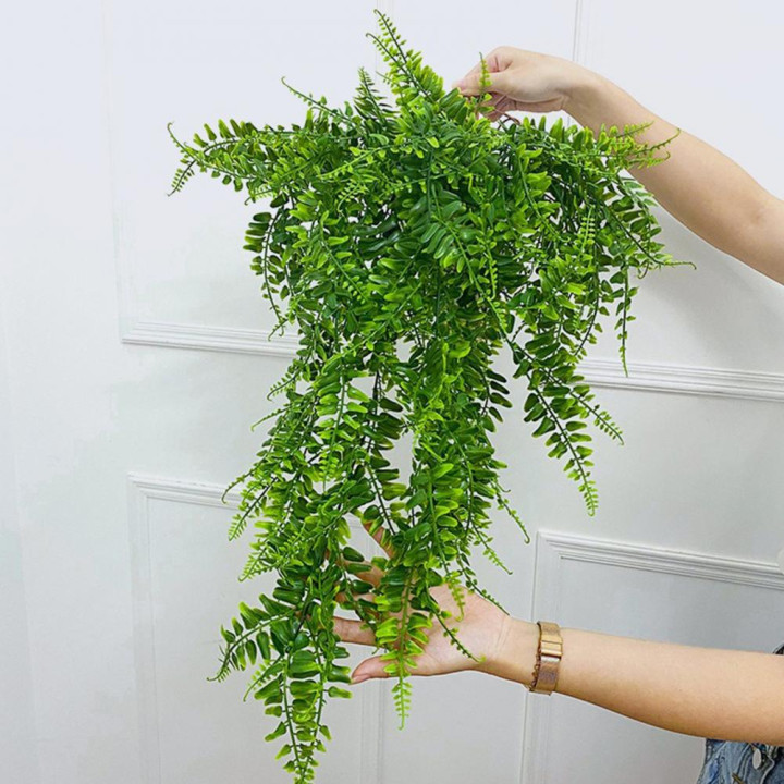 Planta Artificial Colgante Helecho 90CM Decorativa | prologyc.es