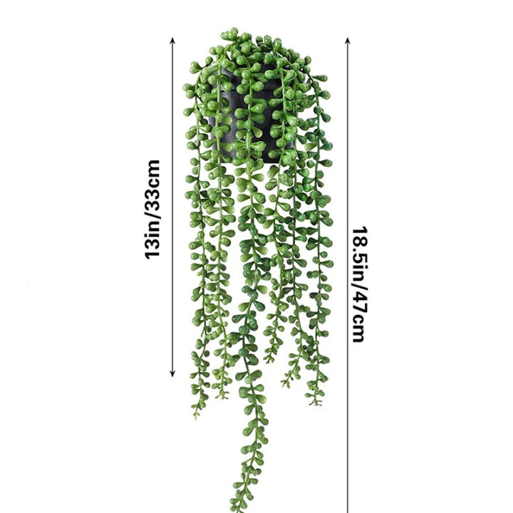 Planta Artificial Colgante 90CM Hiedra Decorativa | prologyc.es