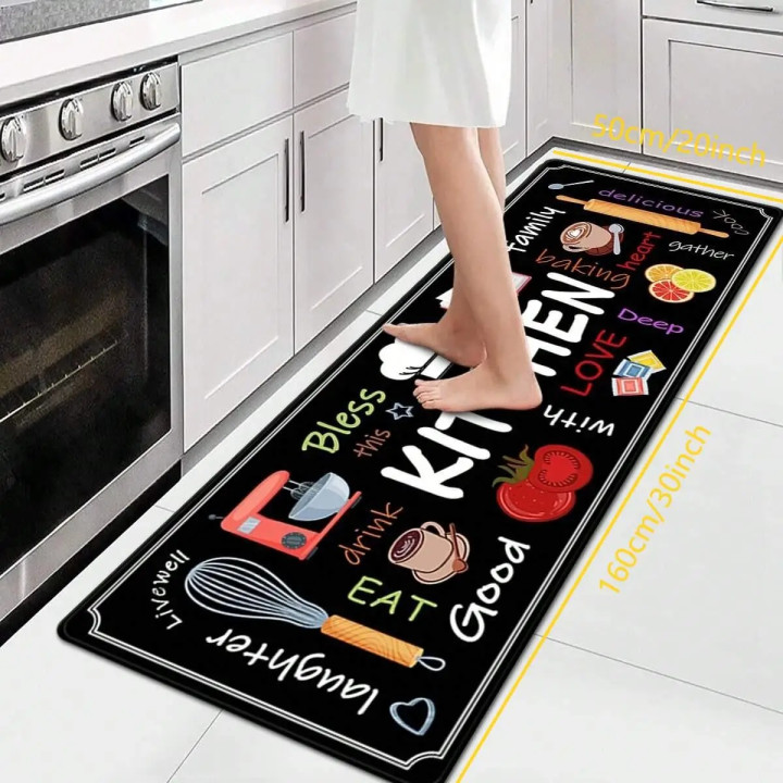 Alfombrilla Estampada de Cocina VIKAMA Resistente | prologyc.es