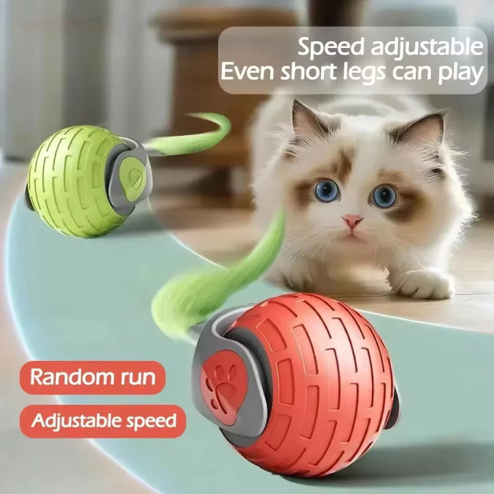 Juguete Interactivo Automático con Bola Rodante para Gatos | prologyc.es