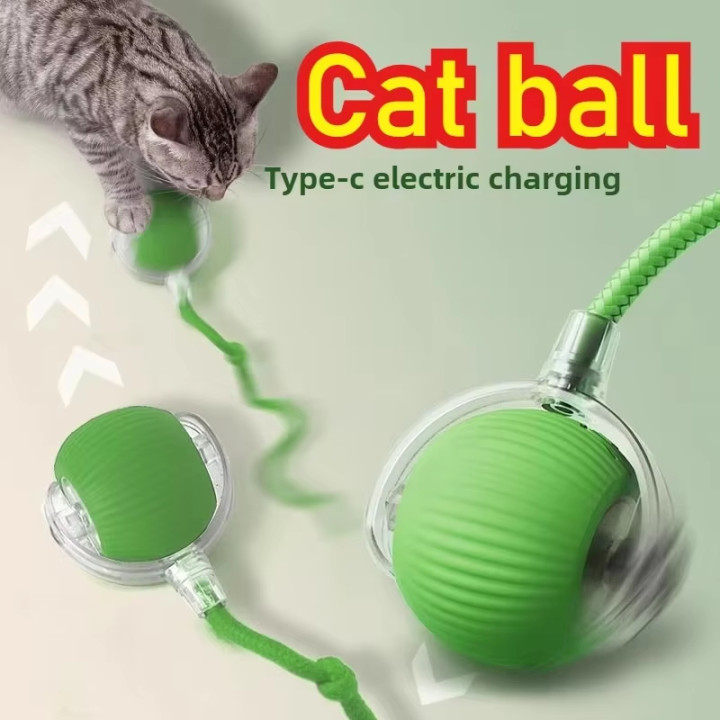 Juguete Interactivo Automático con Bola Rodante para Gatos | prologyc.es