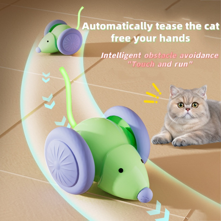 Juguete Automático Ratón Inteligente para Gatos | prologyc.es