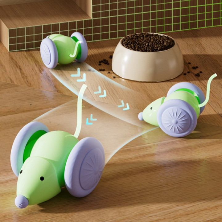Juguete Automático Ratón Inteligente para Gatos | prologyc.es