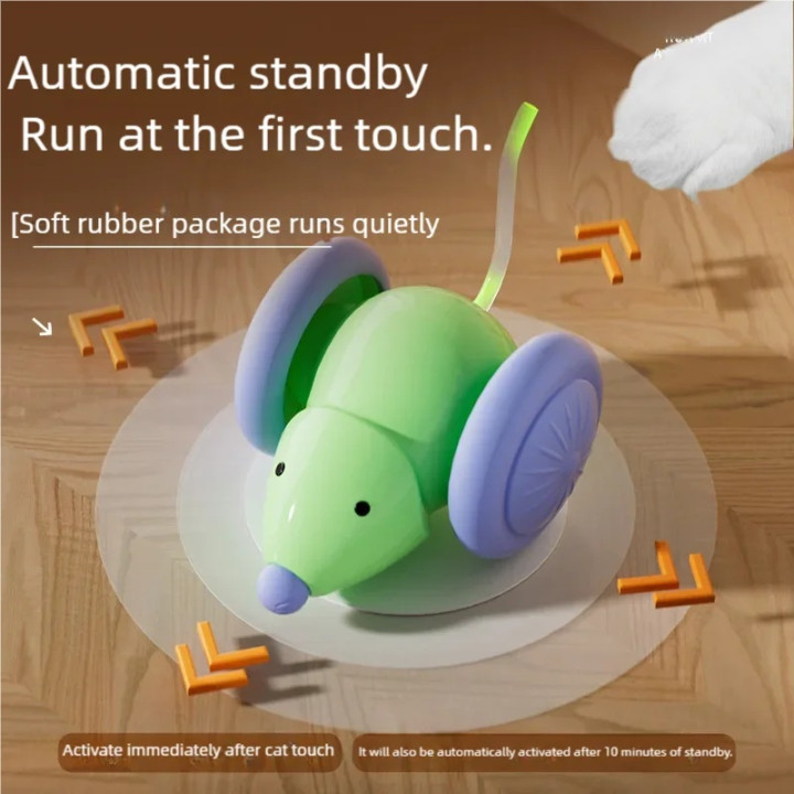 Juguete Automático Ratón Inteligente para Gatos | prologyc.es