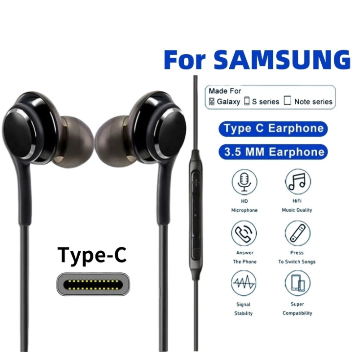 Auriculares USB Tipo C HiFi para Samsung Galaxy | prologyc.es