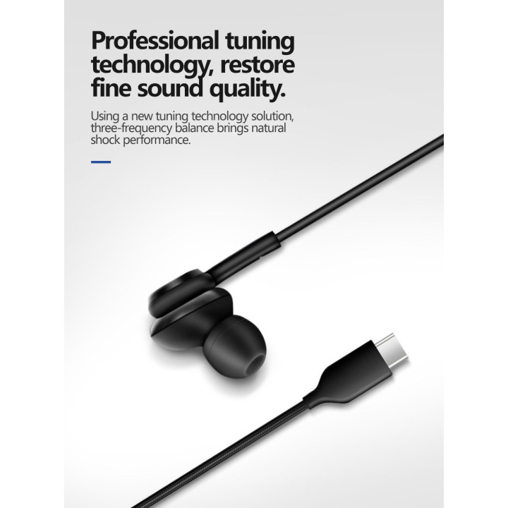 Auriculares USB Tipo C HiFi para Samsung Galaxy | prologyc.es