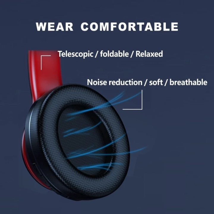 Auriculares Bluetooth Lenovo HD200 HiFi Plegables | prologyc.es