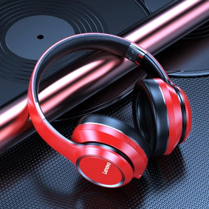 Auriculares Bluetooth Lenovo HD200 HiFi Plegables | prologyc.es