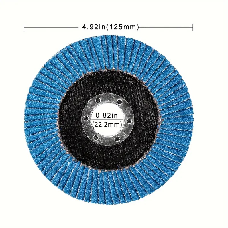 Discos de Láminas Abrasivas 125MM para Amoladora Angular | prologyc.es