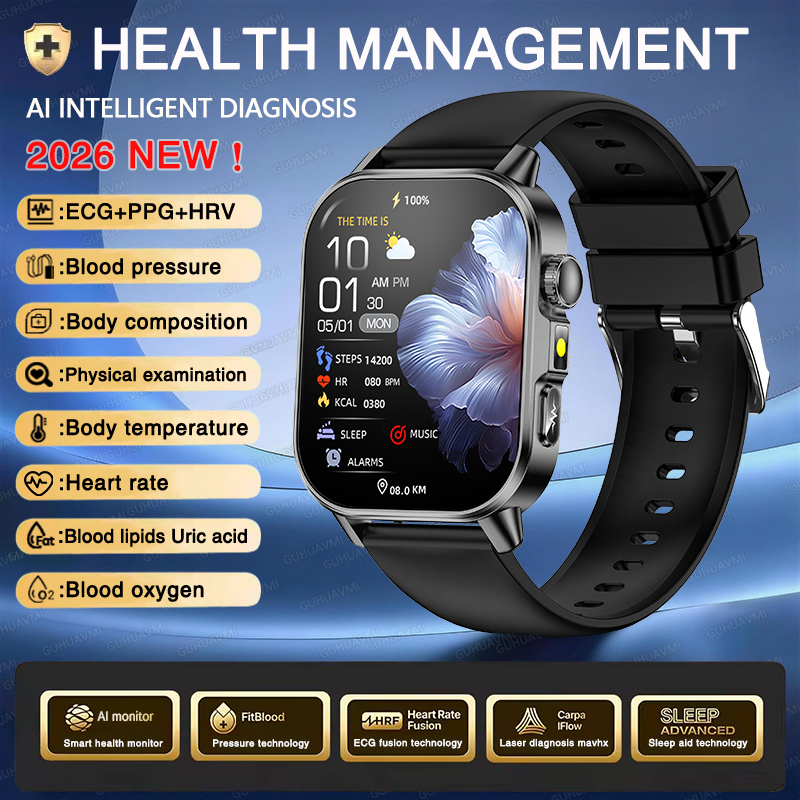 Reloj Inteligente ECG+PPG AMOLED HD con Llamadas Bluetooth | prologyc.es
