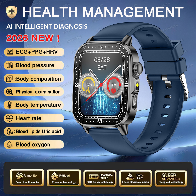 Reloj Inteligente ECG+PPG AMOLED HD con Llamadas Bluetooth | prologyc.es