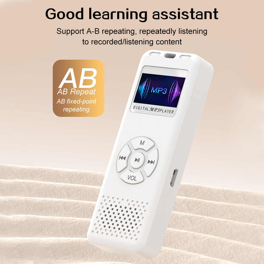 Mini Grabadora de Voz Digital HiFi con MP3 y Radio FM | prologyc.es