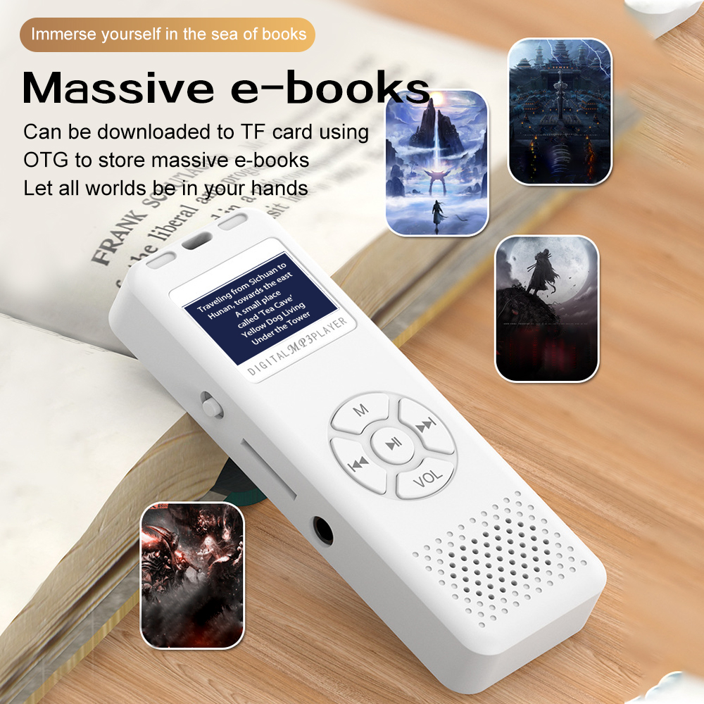 Mini Grabadora de Voz Digital HiFi con MP3 y Radio FM | prologyc.es