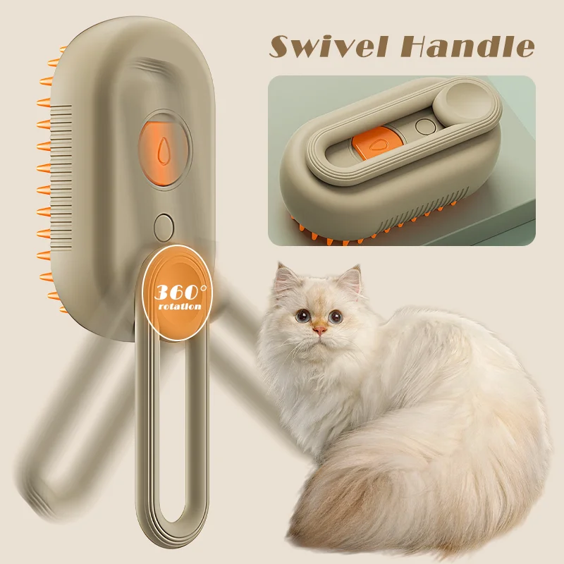 Cepillo de Vapor Eléctrico para Gatos y Perros | prologyc.es