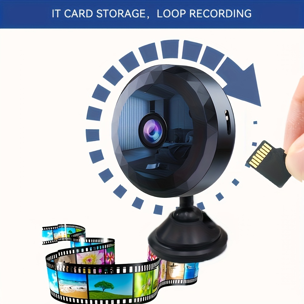 Mini Cámara de Seguridad WiFi con Visión Nocturna | prologyc.es
