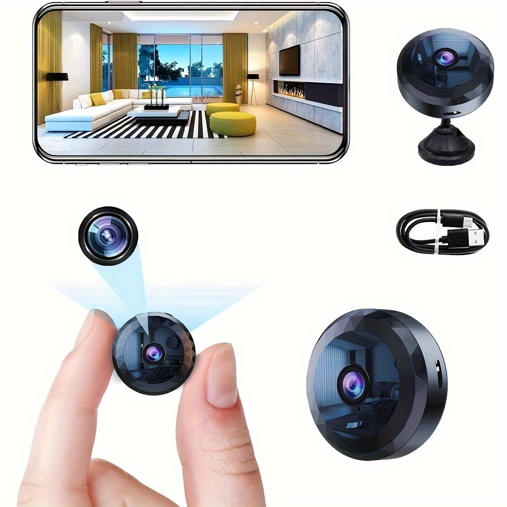 Mini Cámara de Seguridad WiFi con Visión Nocturna | prologyc.es