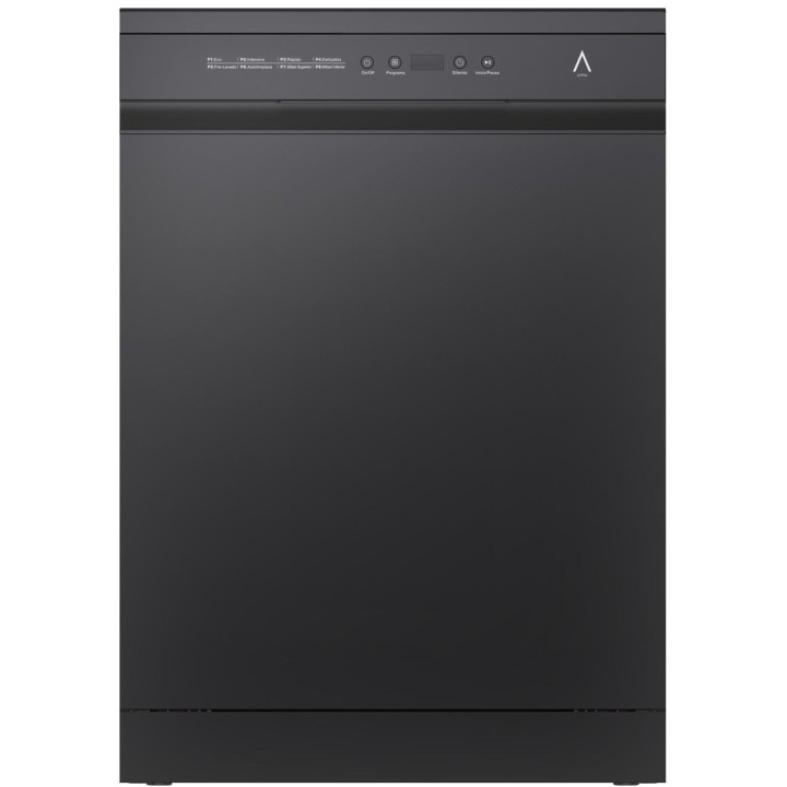 ALPHA Lavavajillas POSEIDON ELITE, Auto Door Open, DualZone, 14ser., Negro *Alta Gama*