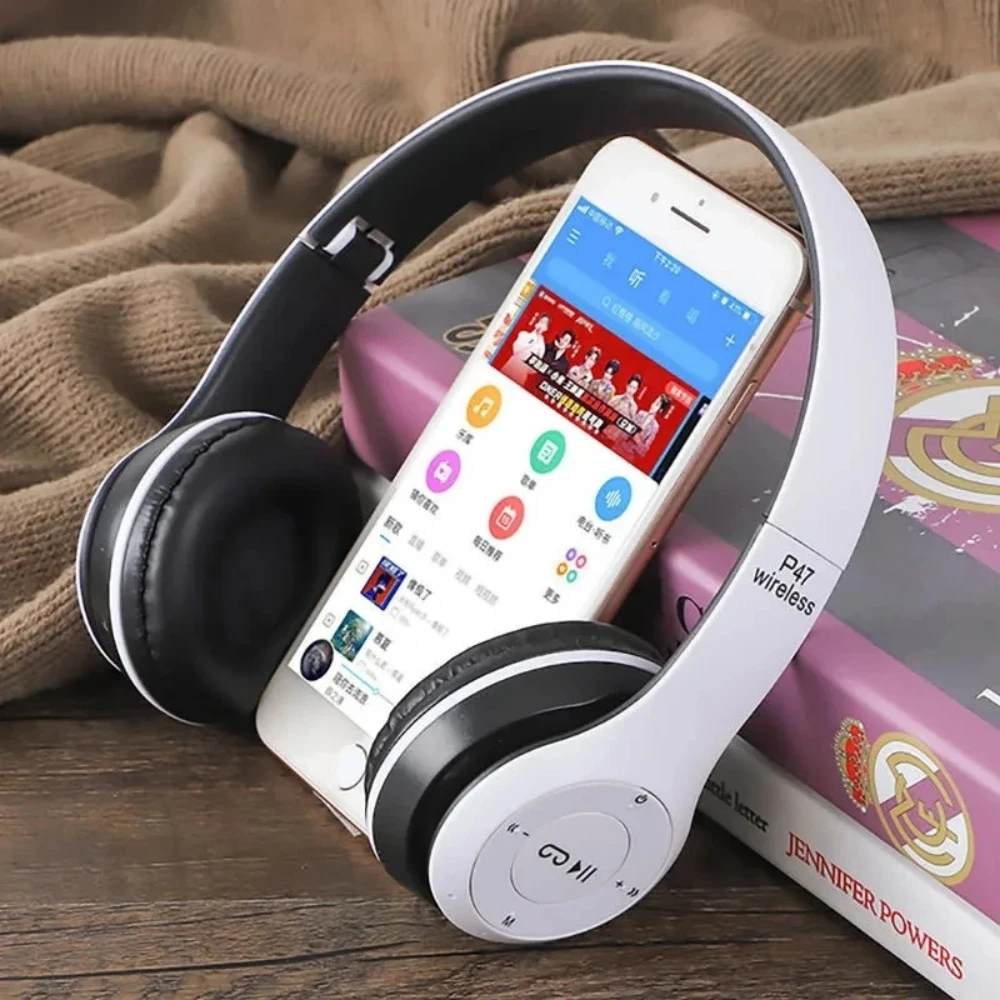 Auriculares Bluetooth P47 Plegables HiFi Inalámbricos | prologyc.es