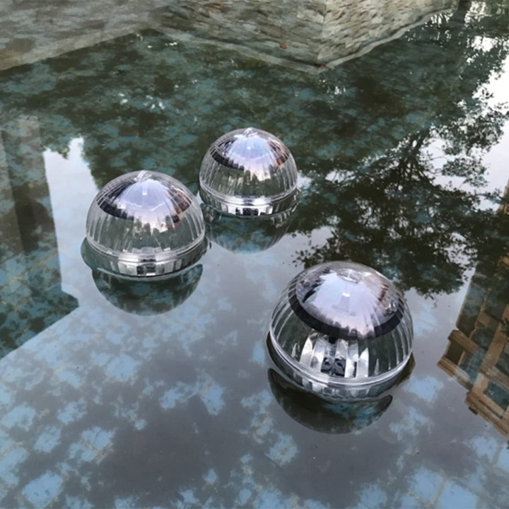 Luz Solar Flotante LED para Piscina Multicolor Impermeable | prologyc.es