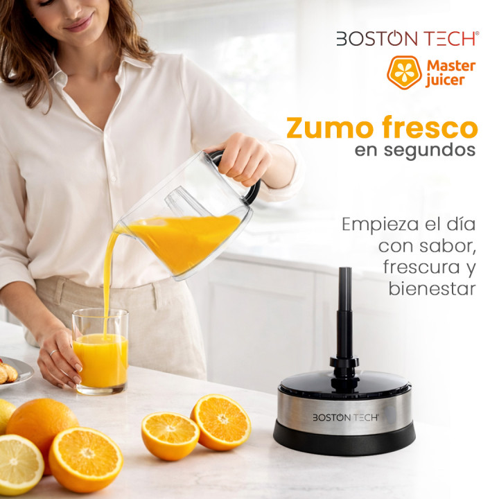 Exprimidor MasterJuicer 700ml Boston Tech Doble Giro | prologyc.es