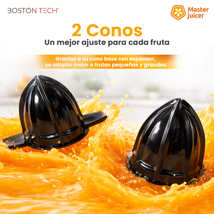 Exprimidor MasterJuicer 700ml Boston Tech Doble Giro | prologyc.es