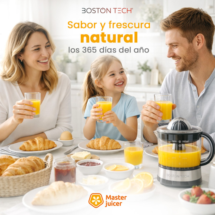 Exprimidor MasterJuicer 700ml Boston Tech Doble Giro | prologyc.es