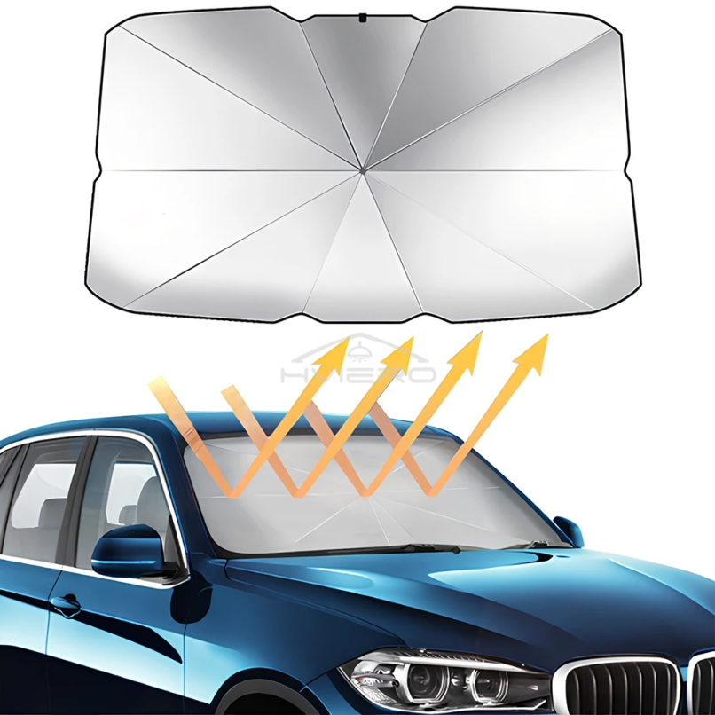 Parasol Plegable Tipo Sombrilla para Coche con Protección UV | prologyc.es