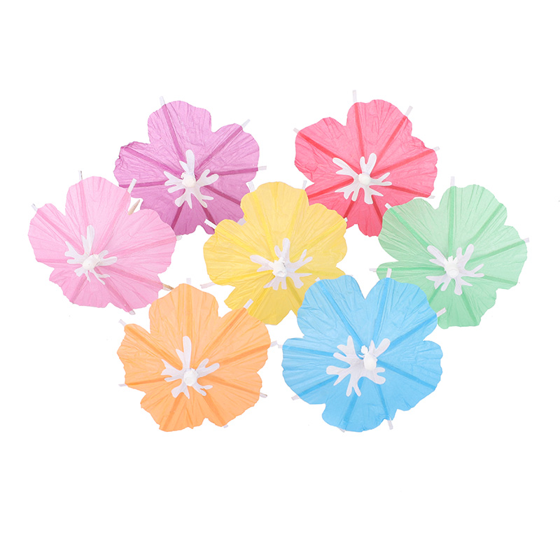 Sombrillas de Papel para Cócteles y Fiestas Tropicales | prologyc.es