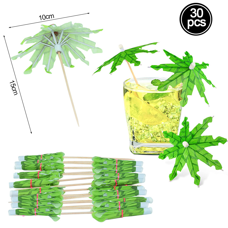 Sombrillas de Papel para Cócteles y Fiestas Tropicales | prologyc.es