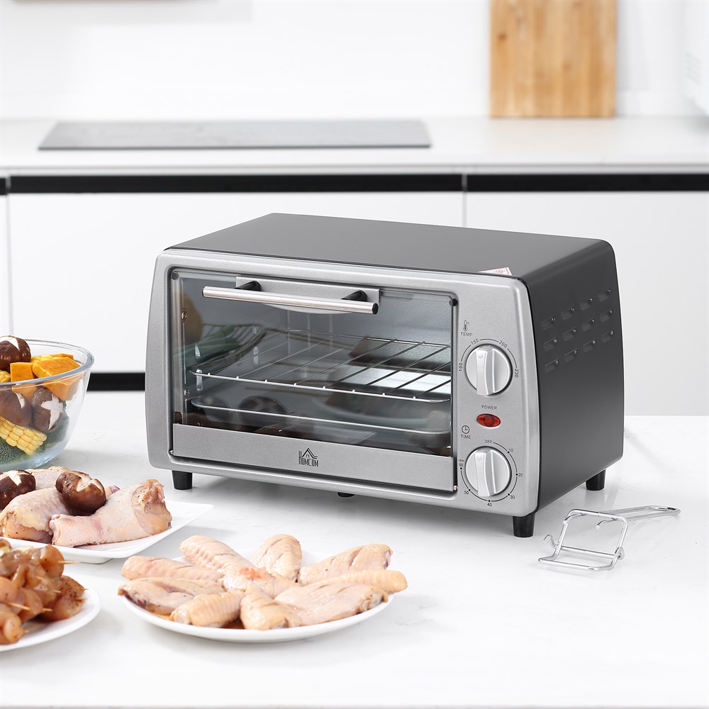 Horno Eléctrico HOMCOM 10 Litros 750W Sobremesa | prologyc.es