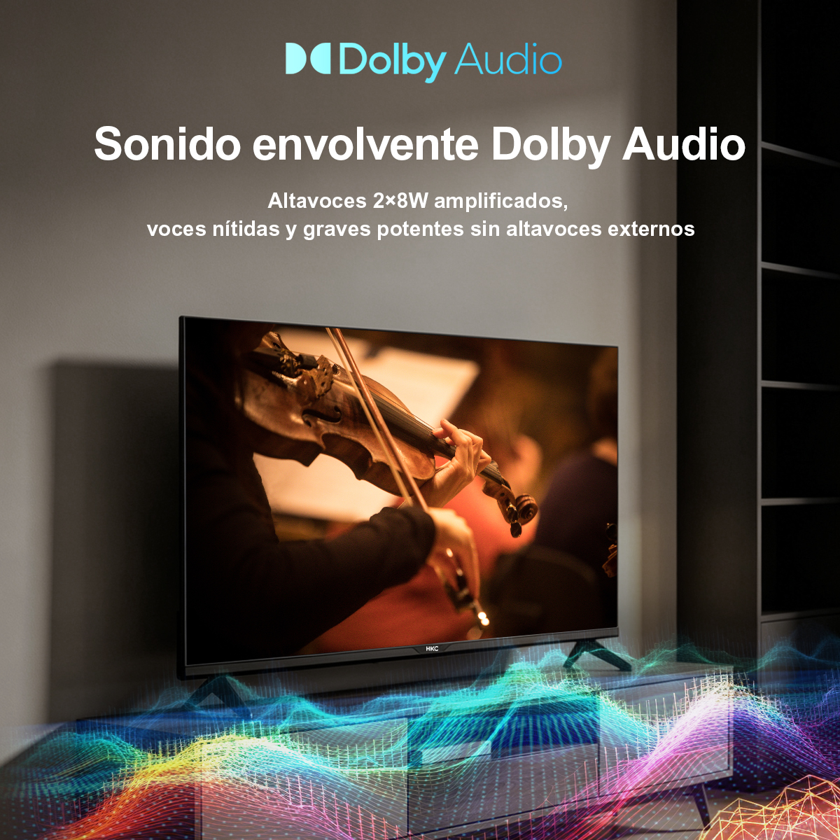 Smart TV HKC 42Q1L 42 Pulgadas Full HD VIDAA HDR10 | prologyc.es