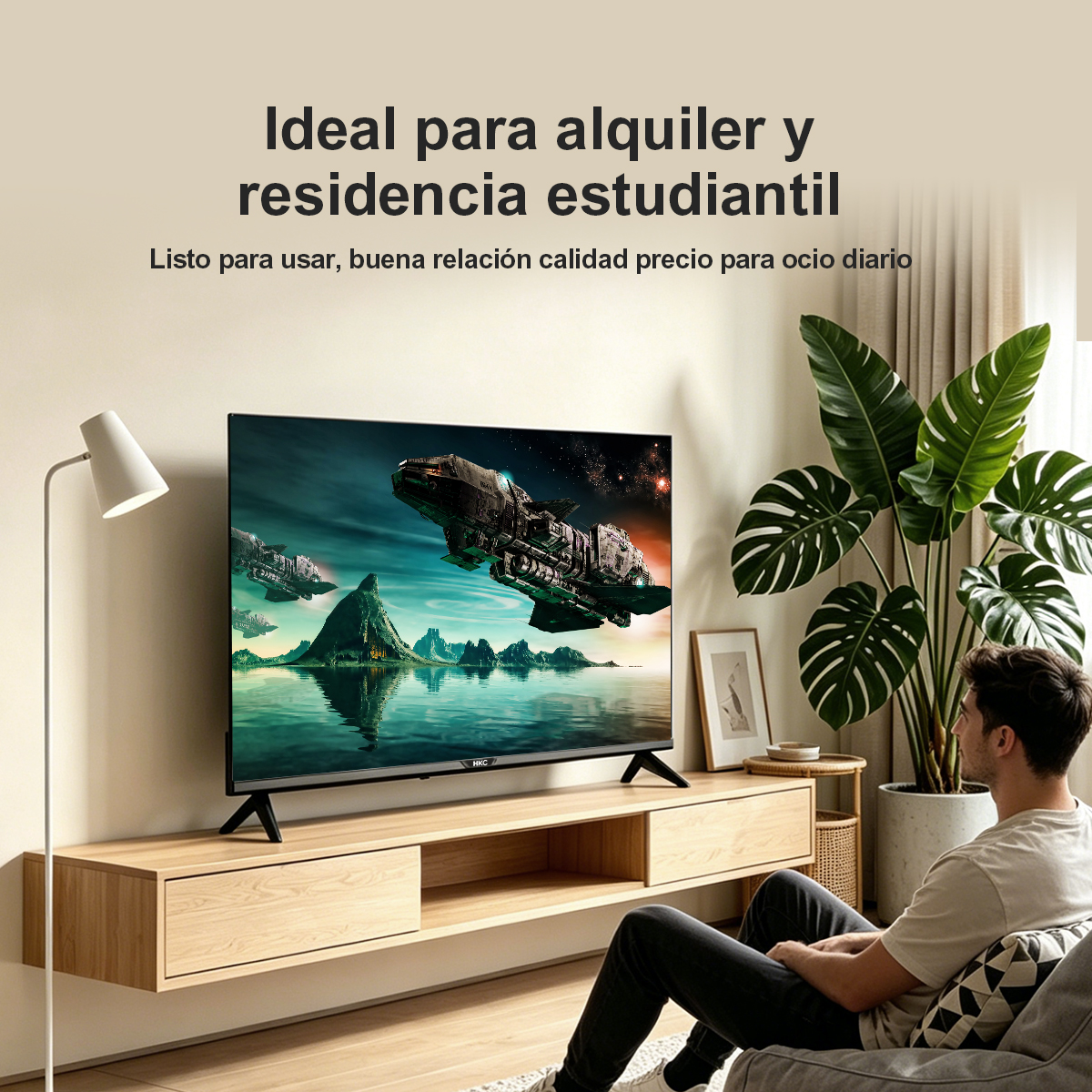 Smart TV HKC 42Q1L 42 Pulgadas Full HD VIDAA HDR10 | prologyc.es