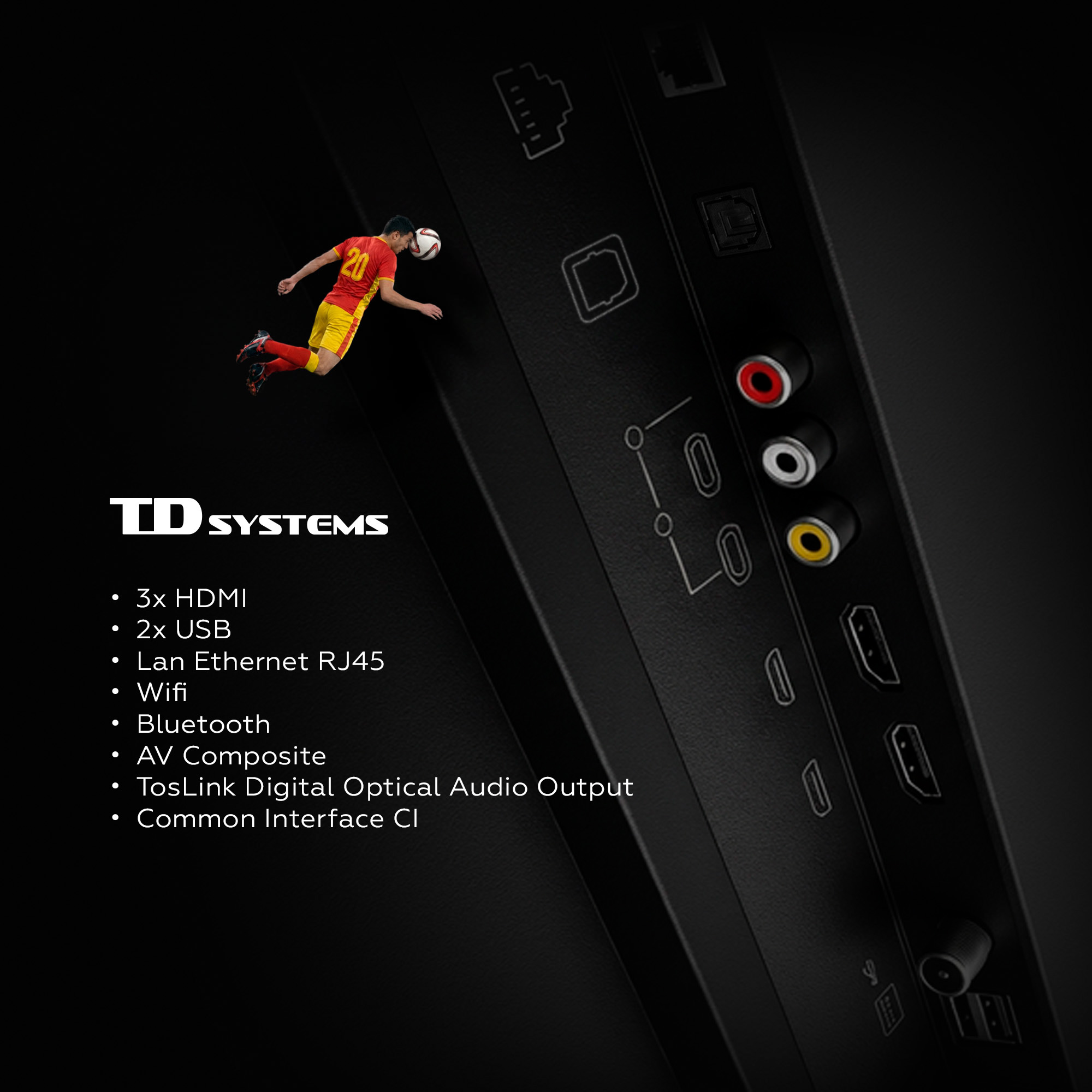 Smart TV TD Systems K43C22TIZEN 43 Pulgadas 4K UHD | prologyc.es