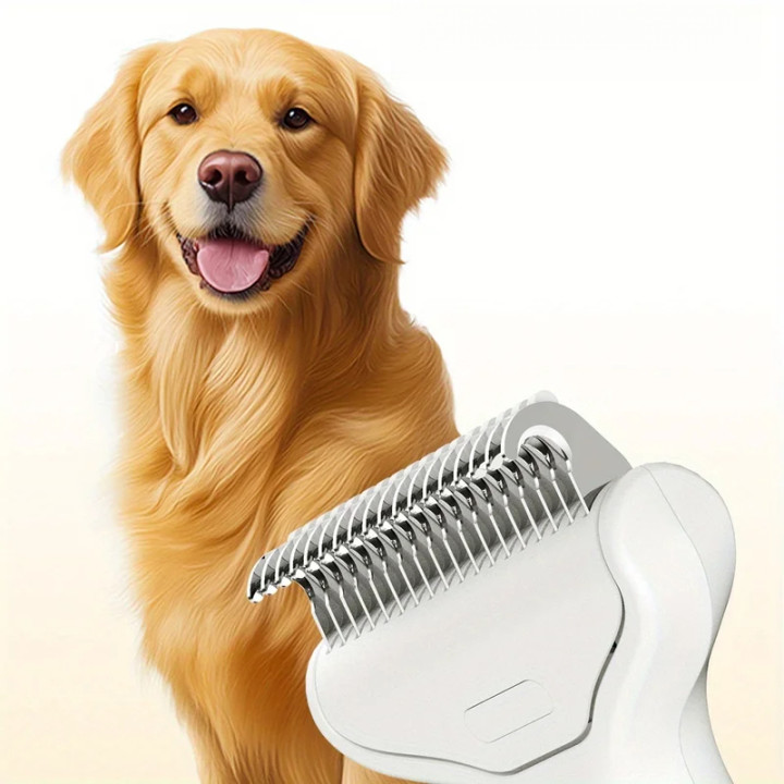 Cepillo Desenredante para Perros y Gatos con Autolimpieza | repuestos.prologyc.es