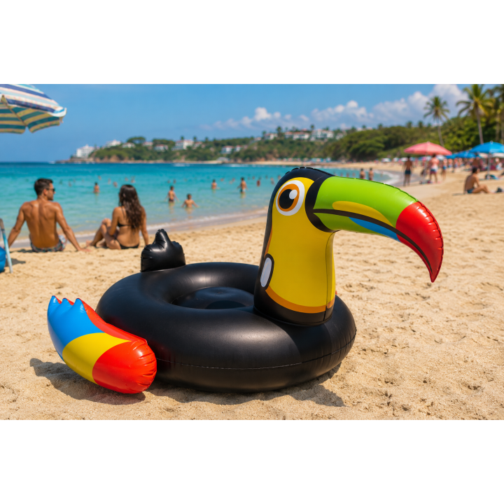 Flotador Hinchable Tucán para Playa y Piscina Infantil | repuestos.prologyc.es