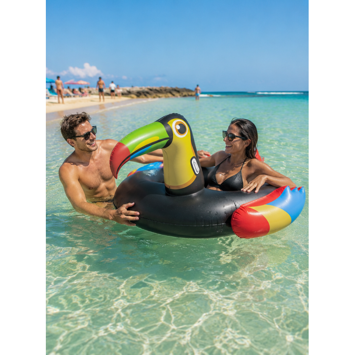 Flotador Hinchable Tucán para Playa y Piscina Infantil | repuestos.prologyc.es