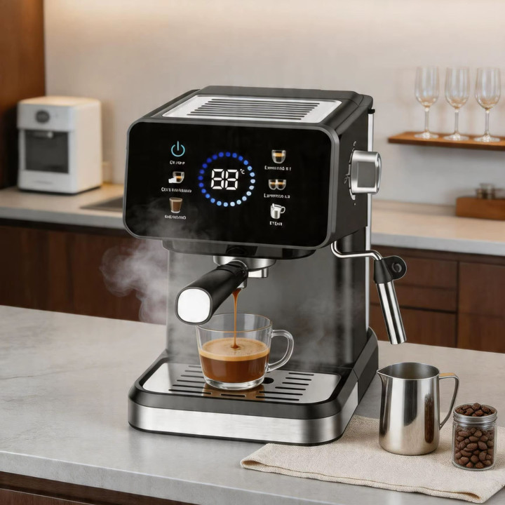 Cafetera Espresso 20 Bares Cold Brew Pantalla Táctil 1050W | prologyc.es | repuestos.prologyc.es
