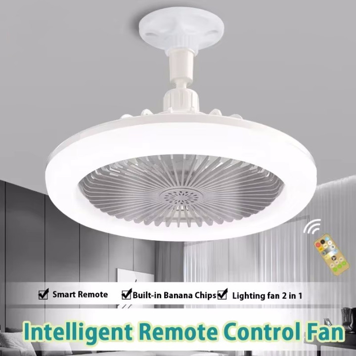 Ventilador de Techo con Luz LED E27 USB y Brazo Flexible | prologyc.es | repuestos.prologyc.es