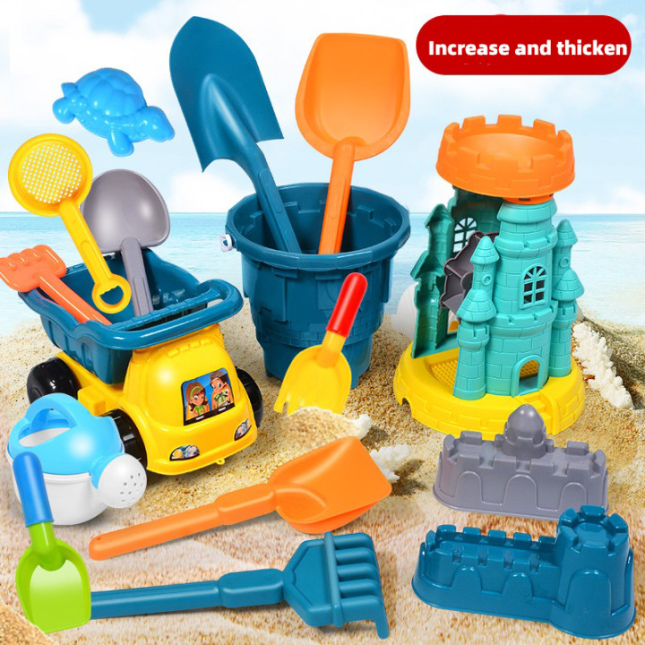Juego de Playa Infantil con Cubo Pala y Excavadora | prologyc.es | repuestos.prologyc.es