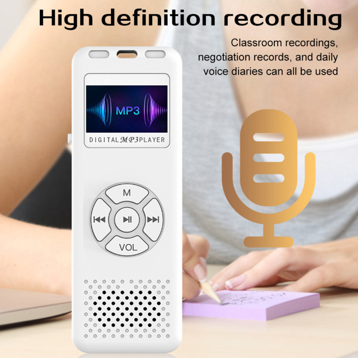 Mini Grabadora de Voz Digital MP3 y Radio FM Portátil | prologyc.es | repuestos.prologyc.es