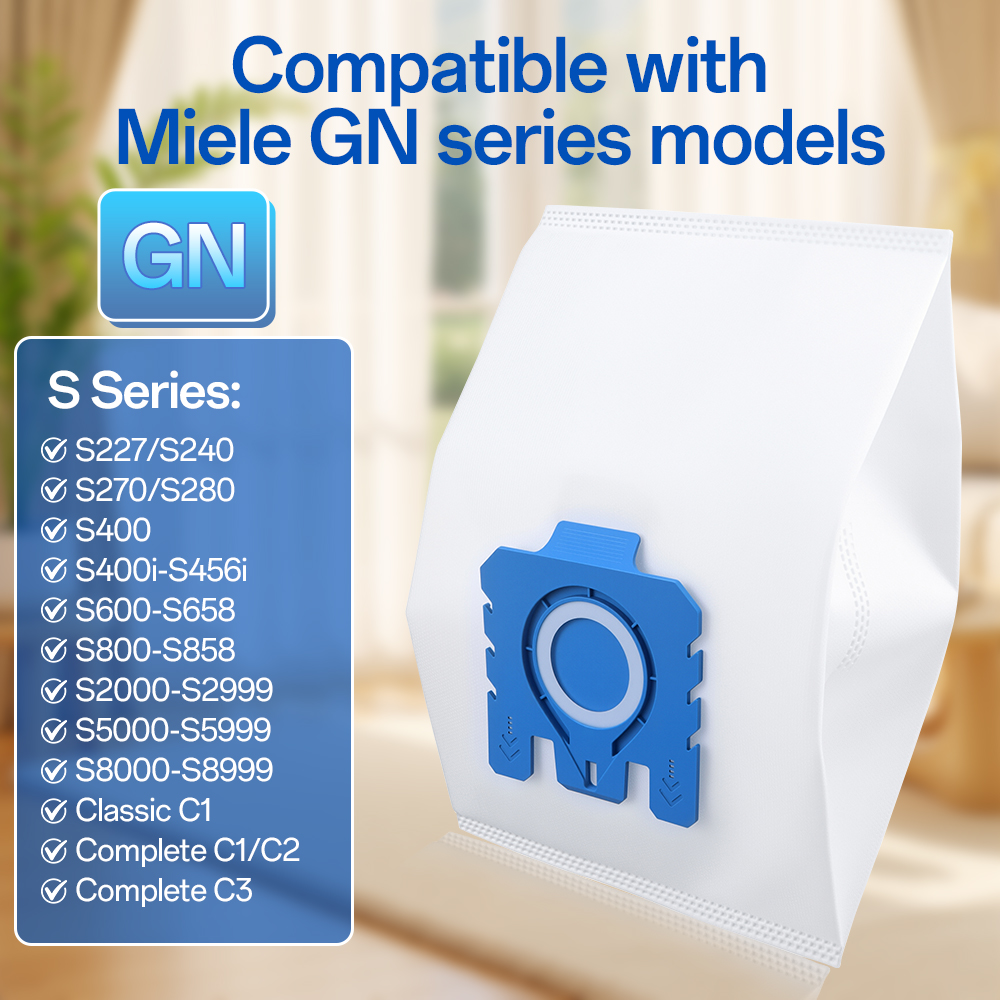 Bolsas aspiradora Miele GN 3D AirClean compatibles | Prologyc