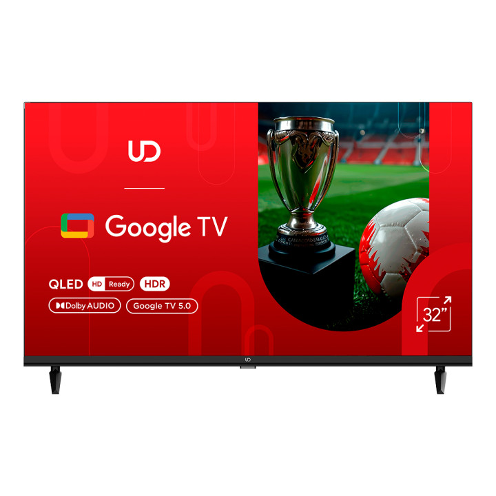 Smart TV UD 32QHGC5210S 32 Pulgadas QLED HD Ready Google TV Chromecast Integrado | prologyc.es | repuestos.prologyc.es