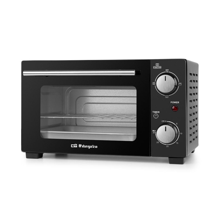 Horno Eléctrico Orbegozo HO 985 10 Litros 800W con Temporizador y Selector de Calor | prologyc.es | repuestos.prologyc.es