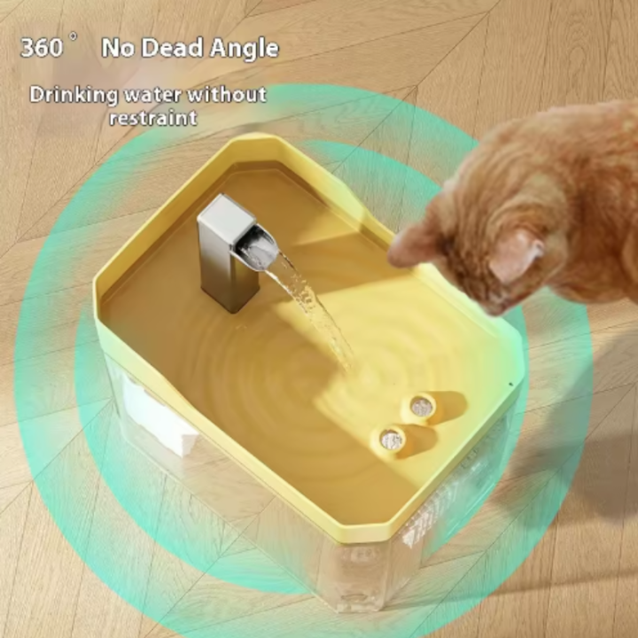 Fuente de Agua USB para Gatos con Filtro Automático y Bomba de Recirculación | prologyc.es | repuestos.prologyc.es